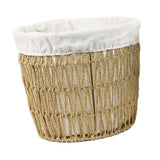 Maxbell Woven Breads Basket Portable Sundries Organizer for Outdoor Home Baker Shelf 26cmx22cmx21cm