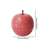 Maxbell Mechanical Cooking Timer Apples Shaped Kitchen Gadgets for Work Fitness Home