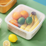 Maxbell Fruit Vegetable Washing Basket Drain Basin for Dining Room Restaurant