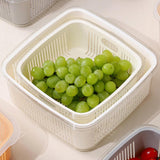 Maxbell Fruit Vegetable Washing Basket Drain Basin for Dining Room Restaurant