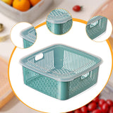 Maxbell Fruit Vegetable Washing Basket Drain Basin for Dining Room Restaurant
