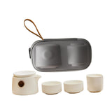 Maxbell Travel Tea Pot Set Portable Kung Fu Teapot for Camping Business Housewarming