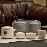 Maxbell Travel Tea Pot Set Portable Kung Fu Teapot for Camping Business Housewarming