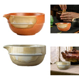 Maxbell Ceramic Matcha Tea Bowl Utensils Handcrafted for Matcha Latte Family Tearoom Coffe