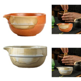 Maxbell Ceramic Matcha Tea Bowl Utensils Handcrafted for Matcha Latte Family Tearoom Coffe