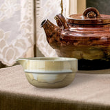 Maxbell Ceramic Matcha Tea Bowl Utensils Handcrafted for Matcha Latte Family Tearoom Green