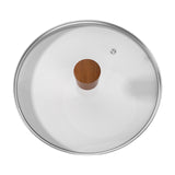 Maxbell 8.66inch Pan Lid Cookware Cover for French Fries Cooker Seafood Pot Skillets