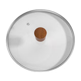Maxbell 8.66inch Pan Lid Cookware Cover for French Fries Cooker Seafood Pot Skillets