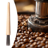 Maxbell Dusting Espresso Brush Coffee Maker Cleaner Tool for Coffee Machine Home Bar Yellow