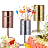 Maxbell Cocktail Holder Appetizer Skewers for Kitchen Restaurant Birthday bright