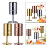 Maxbell Cocktail Holder Appetizer Skewers for Kitchen Restaurant Birthday bright