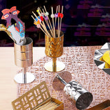 Maxbell Cocktail Holder Appetizer Skewers for Kitchen Restaurant Birthday bright