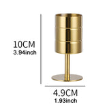 Maxbell Cocktail Holder Appetizer Skewers for Kitchen Restaurant Birthday gold
