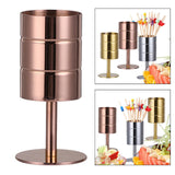 Maxbell Cocktail Holder Appetizer Skewers for Kitchen Restaurant Birthday rose gold
