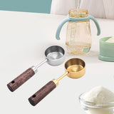 Maxbell Coffee Measure Scoop Versatile Lightweight Baking Tool for Tea Scooping Cafe Silver