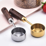 Maxbell Coffee Measure Scoop Versatile Lightweight Baking Tool for Tea Scooping Cafe Silver