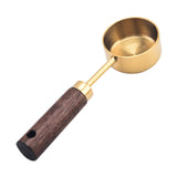 Maxbell Coffee Measure Scoop Versatile Lightweight Baking Tool for Tea Scooping Cafe Gold