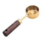 Maxbell Coffee Measure Scoop Versatile Lightweight Baking Tool for Tea Scooping Cafe Gold