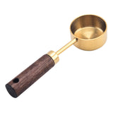 Maxbell Coffee Measure Scoop Versatile Lightweight Baking Tool for Tea Scooping Cafe Gold