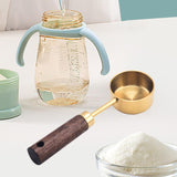 Maxbell Coffee Measure Scoop Versatile Lightweight Baking Tool for Tea Scooping Cafe Gold