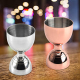 Maxbell Cocktail Jigger Bartending Tool Measuring Jigger for Kitchen Household Party Silver