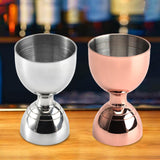 Maxbell Cocktail Jigger Bartending Tool Measuring Jigger for Kitchen Household Party Silver