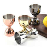Maxbell Cocktail Jigger Bartending Tool Measuring Jigger for Kitchen Household Party Silver