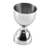 Maxbell Cocktail Jigger Bartending Tool Measuring Jigger for Kitchen Household Party Silver