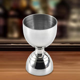 Maxbell Cocktail Jigger Bartending Tool Measuring Jigger for Kitchen Household Party Silver