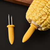 Maxbell Stainless Steel Corn Holders Portable Barbecue Skewers for Party BBQ Camping 20pcs