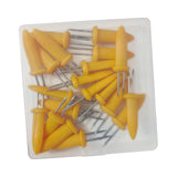 Maxbell Stainless Steel Corn Holders Portable Barbecue Skewers for Party BBQ Camping 20pcs