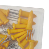 Maxbell Stainless Steel Corn Holders Portable Barbecue Skewers for Party BBQ Camping 20pcs