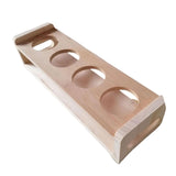 Maxbell Shot Glass Storage Holder Cup Stand Mug Cup Rack for Bar Tabletop Countertop Unpainted Surface