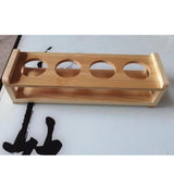 Maxbell Shot Glass Storage Holder Cup Stand Mug Cup Rack for Bar Tabletop Countertop Painted Surface