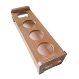 Maxbell Shot Glass Storage Holder Cup Stand Mug Cup Rack for Bar Tabletop Countertop Painted Surface