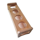 Maxbell Shot Glass Storage Holder Cup Stand Mug Cup Rack for Bar Tabletop Countertop Painted Surface