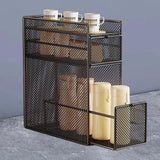 Maxbell Kitchen Cabinet Organizer Drawer Organizer for Kitchens Countertop Bathrooms