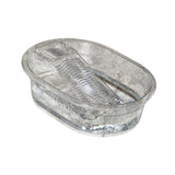 Maxbell Washboard Basin Space-saver Sturdy Cleaning Basin for Home Underwear White