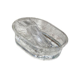 Maxbell Washboard Basin Space-saver Sturdy Cleaning Basin for Home Underwear White