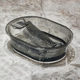 Maxbell Washboard Basin Space-saver Sturdy Cleaning Basin for Home Underwear Grey