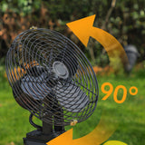 Maxbell Camping Fan Desktop Fan Accessories Cordless Desk Fan for Tent Travel Picnic