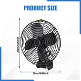 Maxbell Camping Fan Desktop Fan Accessories Cordless Desk Fan for Tent Travel Picnic