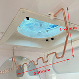 Maxbell RV Indoor Clothes Drying Rack Accessories Premium Sturdy Heavy Duty Foldable