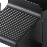 Maxbell Shower Foot Rest Portable Washing Footrest Pedal for Bath Traveling Entryway Black