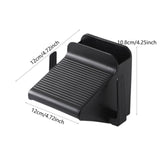 Maxbell Shower Foot Rest Portable Washing Footrest Pedal for Bath Traveling Entryway Black