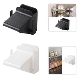 Maxbell Shower Foot Rest Portable Washing Footrest Pedal for Bath Traveling Entryway Black