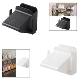 Maxbell Shower Foot Rest Portable Washing Footrest Pedal for Bath Traveling Entryway Black