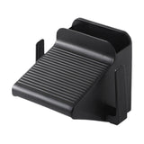 Maxbell Shower Foot Rest Portable Washing Footrest Pedal for Bath Traveling Entryway Black