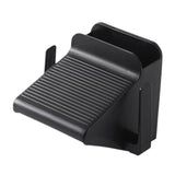 Maxbell Shower Foot Rest Portable Washing Footrest Pedal for Bath Traveling Entryway Black