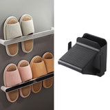 Maxbell Shower Foot Rest Portable Washing Footrest Pedal for Bath Traveling Entryway Black